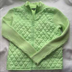 Old Navy Light Green Quilted - For Cynthia -Puffer Jacket -